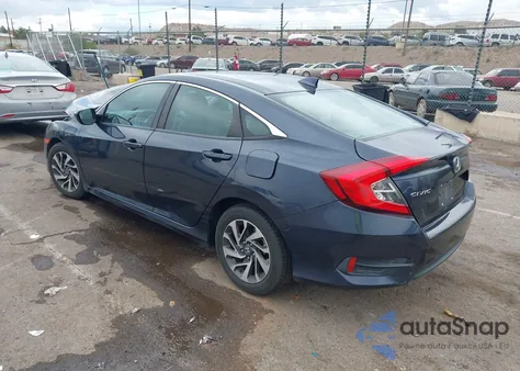 2017 Honda Civic Ex from USA, damaged, VIN 19XFC2F77HE053279